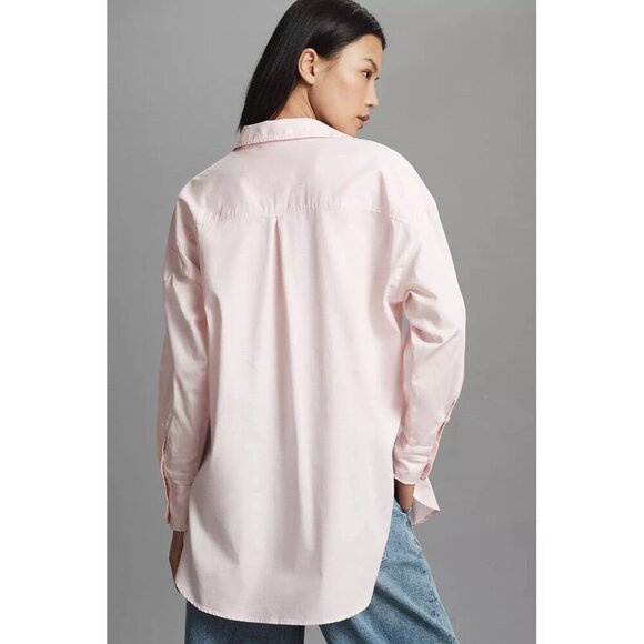 NWT Size SP - The Bennet Buttondown Shirt by Maeve 100% Cotton (NWT US$ 98) - Picture 4 of 15